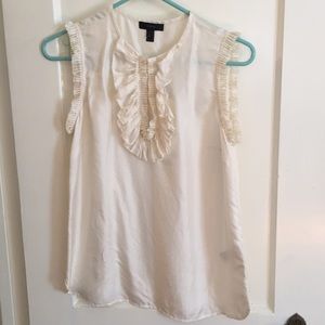 J. Crew Margot top in silk